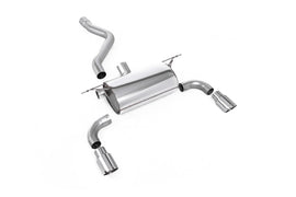 BMW F20/F21 M135i (Non X-Drive) - Road Rear Silencer with Polished Tips