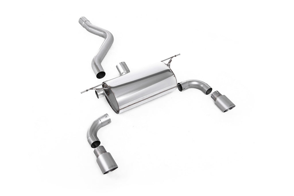 BMW F20/F21 M135i (Non X-Drive) - Road Rear Silencer with Titanium Tips
