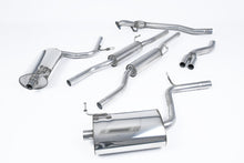 Load image into Gallery viewer, Audi A4 1.8T B6 Quattro Avant (5-speed) - Resonated (Quieter) Cat-Back Exhaust System with 100mm Trims