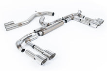 Load image into Gallery viewer, Audi S3 8Y - Non-Resonated Race (Loudest) Cat Back Exhaust System with GT-115 Polished Tips