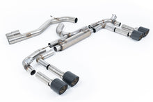 Load image into Gallery viewer, Audi S3 8Y - Non-Resonated Race (Loudest) Cat Back Exhaust System with JET-115 Carbon Tips