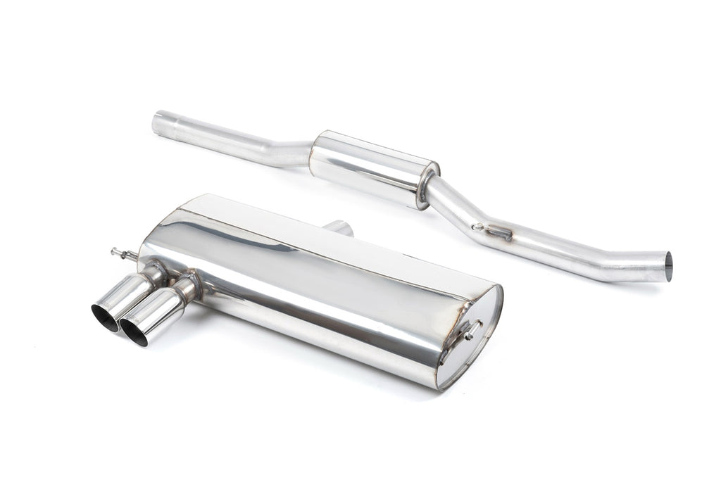 Audi S3 8L - Resonated (Quieter) Cat-Back Exhaust System with Polished Trims