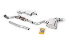 Load image into Gallery viewer, Audi S3 8P 3-door - Turbo-Back Exhaust System with Hi-Flow Sports Catalyst with Polished Trims