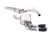 Load image into Gallery viewer, Audi RS3 8P Sportback S Tronic - Cat-Back Exhaust System with Cerakote Black Trims