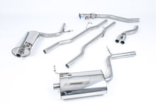 Load image into Gallery viewer, Audi A4 1.8T B7 Quattro - Non-Resonated (Louder) Cat-Back Exhaust System with 100mm Polished Trims