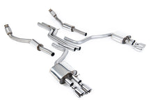 Load image into Gallery viewer, Audi S6 C7/S7 Sportback - Non-Resonated (Louder) Cat-Back Exhaust System with Polished Trims