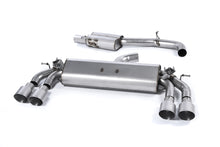 Load image into Gallery viewer, Audi S3 8V/8V.2 - Resonated Cat-Back Exhaust System with Quad Oval Brushed Titanium Trims