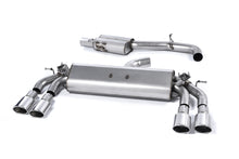 Load image into Gallery viewer, Audi S3 8V/8V.2 Sportback Non GPF - Resonated (Quieter) Cat-Back Exhaust System with Quad Oval Polished Trims