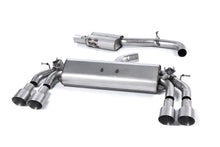Load image into Gallery viewer, Audi S3 8V/8V.2 Sportback Non GPF - Resonated (Quieter) Cat-Back Exhaust System with Quad Round Titanium Trims