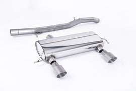 Audi TT MK1 225 Quattro - Non-Resonated (Louder) Cat-Back Race Exhaust System with Titanium GT100 Trims (For the 225 Model)