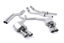 Load image into Gallery viewer, Audi S6 C7/S7 Sportback - Valved &amp; Non-Resonated (Louder) Cat-Back Exhaust System with Titanium Trims