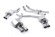 Load image into Gallery viewer, Audi S6 C7/S7 Sportback - Valved &amp; Resonated (Quieter) Cat-Back Exhaust System with Titanium Trims