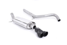 Load image into Gallery viewer, Audi A1 1.4 TFSI - Non-Resonated (Louder) Cat-Back Exhaust System with Cerakote Black Trims