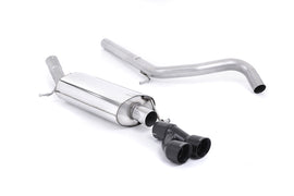 Audi A1 1.4 TFSI - Non-Resonated (Louder) Cat-Back Exhaust System with Cerakote Black Trims