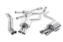 Load image into Gallery viewer, Audi S8 D4 Quattro - Resonated (Quieter) Cat-Back Exhaust System with  Polished Trims
