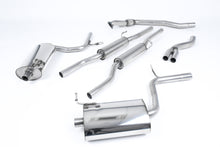 Load image into Gallery viewer, Audi A4 2.0 B7 Quattro/DTM - Resonated (Quieter) Cat-Back Exhaust System with GT100 Trims (For Manual Models)