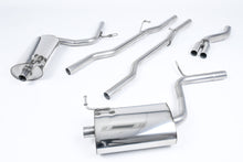 Load image into Gallery viewer, Audi A4 2.0 B7 Quattro/DTM - Non-Resonated (Louder) Cat-Back Exhaust System with GT100 Trims (For Tiptronic Models)