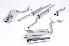 Load image into Gallery viewer, Audi A4 2.0 B7 Quattro/DTM - Resonated (Quieter) Cat-Back Exhaust System with GT100 Trims (For Tiptronic Models)