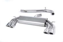Load image into Gallery viewer, Audi S3 8V/8V.2 - Non-Valved &amp; Non-Resonated (Loudest) Cat-Back Race Exhaust System with Quad Oval Polished Trims