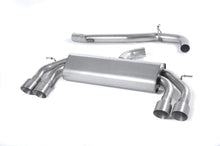 Load image into Gallery viewer, Audi S3 8V/8V.2 - Non-Valved &amp; Non-Resonated (Louder) Cat-Back Race Exhaust System with Quad Round Titanium Trims