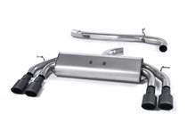 Load image into Gallery viewer, Audi S3 8V/8V.2 Sportback Non GPF - Non-Valved &amp; Non-Resonated (Louder) Cat-Back Race Exhaust System with Quad Oval Cerakote Black Trims