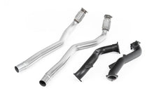 Load image into Gallery viewer, Large Bore Downpipes with Catalyst Bypass Pipes For Milltek Cat-Back (Audi C7 RS6/RS7/S6/S7)