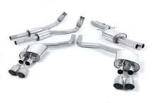 Load image into Gallery viewer, Audi S6 C7/S7 Sportback - Resonated (Quieter) Cat-Back Exhaust System with Titanium Trims