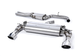 Audi RS3 8V Pre Facelift - Valved & Resonated (Quieter) Cat-Back Exhaust System with Polished Oval Trims