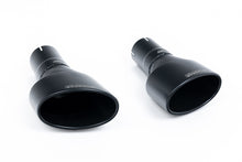Load image into Gallery viewer, Audi RS6 C6 - Non-Resonated (Louder) Cat-Back Exhaust System with Ceramic-coated Black Satin Dual-Oval Trims