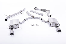 Load image into Gallery viewer, Audi A4 2.0 B9 Quattro - Non-Resonated (Louder) Cat-Back Exhaust System with Dual GT-100 Titanium Trims
