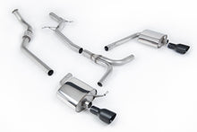 Load image into Gallery viewer, Audi A4 2.0 B8 S line (Tiptronic) - Non-Resonated (Louder) Cat-Back Exhaust System with Dual-outlet GT100 Trims
