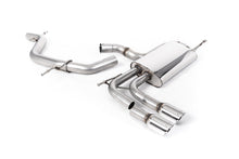 Load image into Gallery viewer, Audi A3 2.0T FSI - Non-Resonated (Louder) Cat-Back Exhaust System with Smaller Volume Rear Silencer and GT-80 Polished Trims