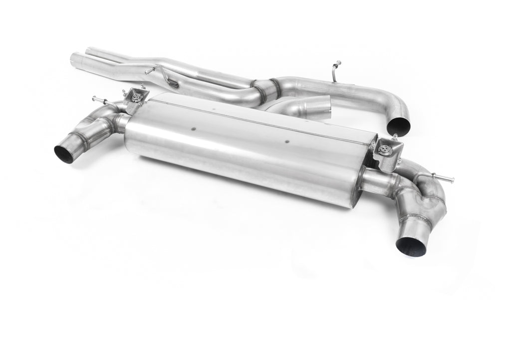 Audi RS3 8V Facelift - Non-Resonated (Louder) Cat-Back Exhaust System with Polished Trims
