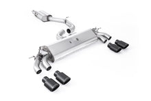 Load image into Gallery viewer, Audi S3 8V.2 - Resonated (Quieter) GPF/OPF-Back Exhaust System with Quad Oval Cerakote Black Trims