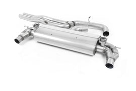 Audi RS3 8V Facelift - Non-Resonated (Louder) Cat-Back Exhaust System with Burnt Titanium Trims