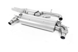 Audi RS3 8V Facelift - Resonated (Quieter) Cat-Back Exhaust System with Burnt Titanium Trims