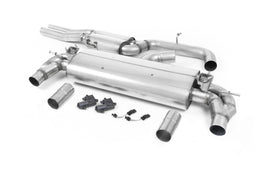 Audi RS3 8V - Resonated (Quieter) Cat-Back Exhaust System with Titanium Oval Trims