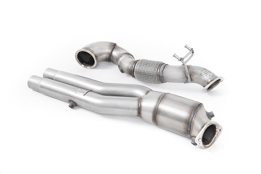 Large Bore Downpipe with Hi-Flow Sports Catalyst (Audi RS3 8V+8Y/RSQ3/TTRS MK3)