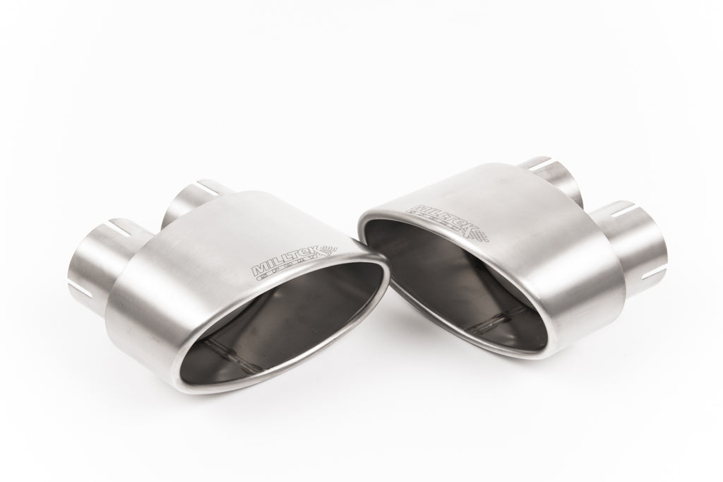Audi RS4 B9 Avant - Road+ Cat-Back Exhaust System with Titanium Oval Trims