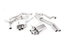 Load image into Gallery viewer, Audi RS5 B9 GPF Models - Resonated (Quieter) Cat-Back Exhaust System with Polished Oval Trims