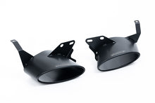 Load image into Gallery viewer, Audi RS6/RS7 C8 - Front Silencer Back System (Twin 80mm) with Cerakote Black Oval Trims