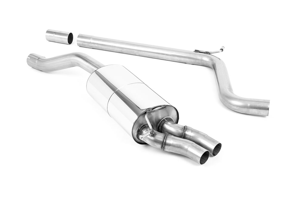Audi A1 40TFSI 2.0 - GPF Back Exhaust System with Polished GT-76 Trims
