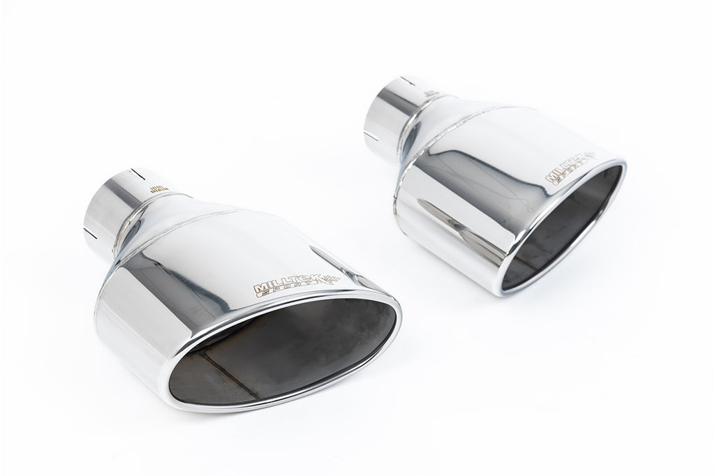 Audi RS3 8V Facelift - 80MM Non-Resonated (Louder) Cat-Back Exhaust System with Polished Trims