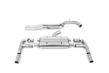 Load image into Gallery viewer, Audi RS3 8V - 80MM Non-Resonated (Louder) Cat-Back Exhaust System with Burnt Titanium Trims