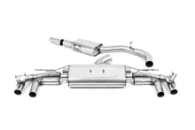 Load image into Gallery viewer, Audi S3 8Y Sportback GPF models - 80mm Resonated Cat-Back Exhaust System with Carbon Trims - EC Approved
