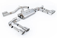 Load image into Gallery viewer, Audi S3 8Y - Part-Resonated Cat-Back Exhaust System with GT-115 Polished Tips