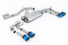 Load image into Gallery viewer, Audi S3 8Y - Part-Resonated Cat-Back Exhaust System with Burnt Titanium Trims