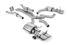 Load image into Gallery viewer, Audi RS6/RS7 C8 - Resonated (Quieter) Cat Back Back System with Polished Oval Trims