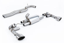 Load image into Gallery viewer, Audi RS3 8V Facelift - 80MM Non-Resonated Race (Loudest) Cat-Back Exhaust System with Titanium Trims
