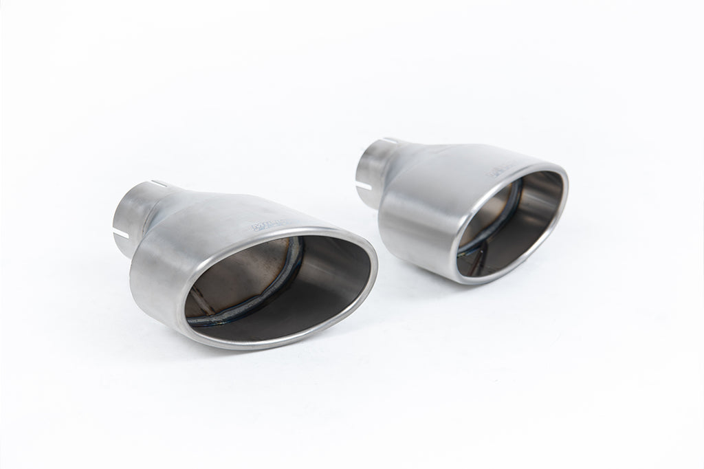 Audi RS3 8V - 80MM Race Non-Resonated (Loudest) Cat-Back Exhaust System with Titanium Trims